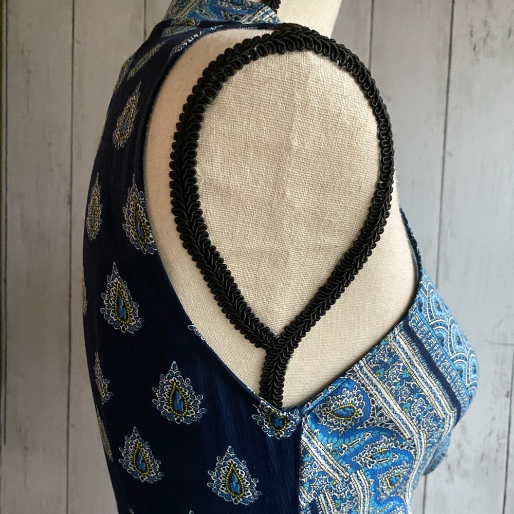 NWOT Anthropologie Paisley Printed Handkerchief Dress - Picture 12 of 15